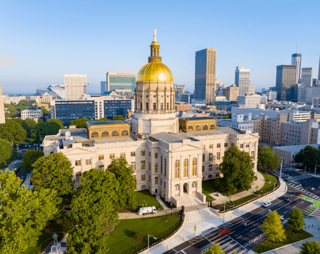 Georgia State Capitol Building in Atlanta