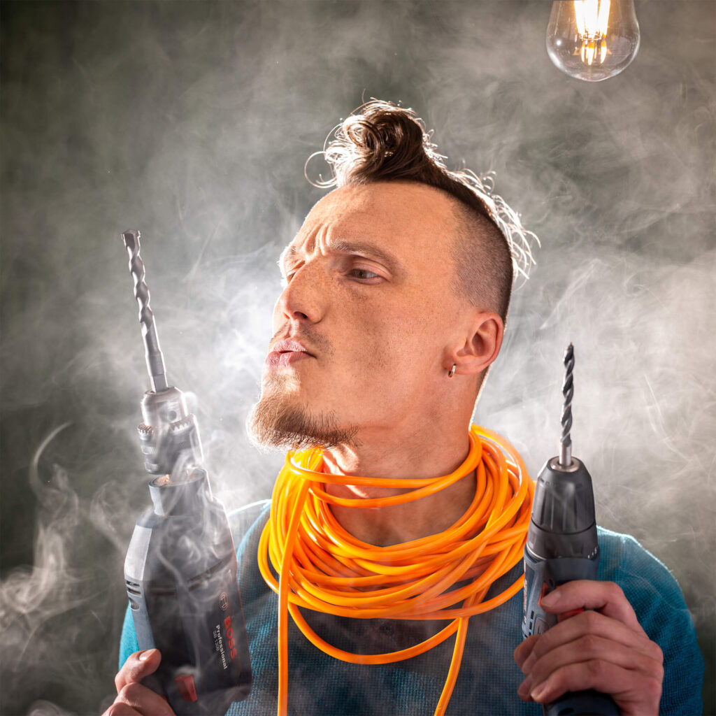 Portrait of Beijing China Photographer Mike Pomerantsev